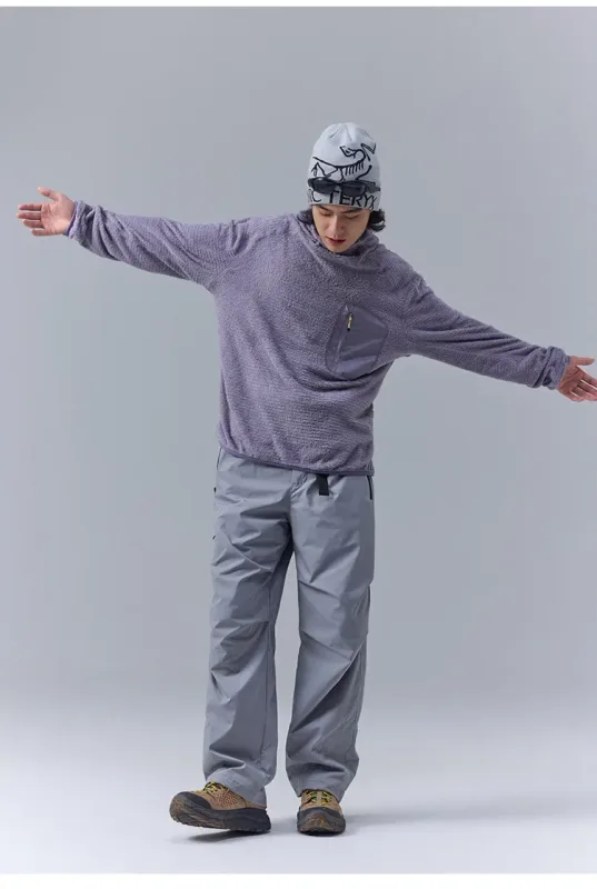 Unisex THERMOLITE® All Season Thermal Hoodie 190g Ultralight Breathable Fleece Mid Layer with Thumbholes & Zip Pocket — image 15