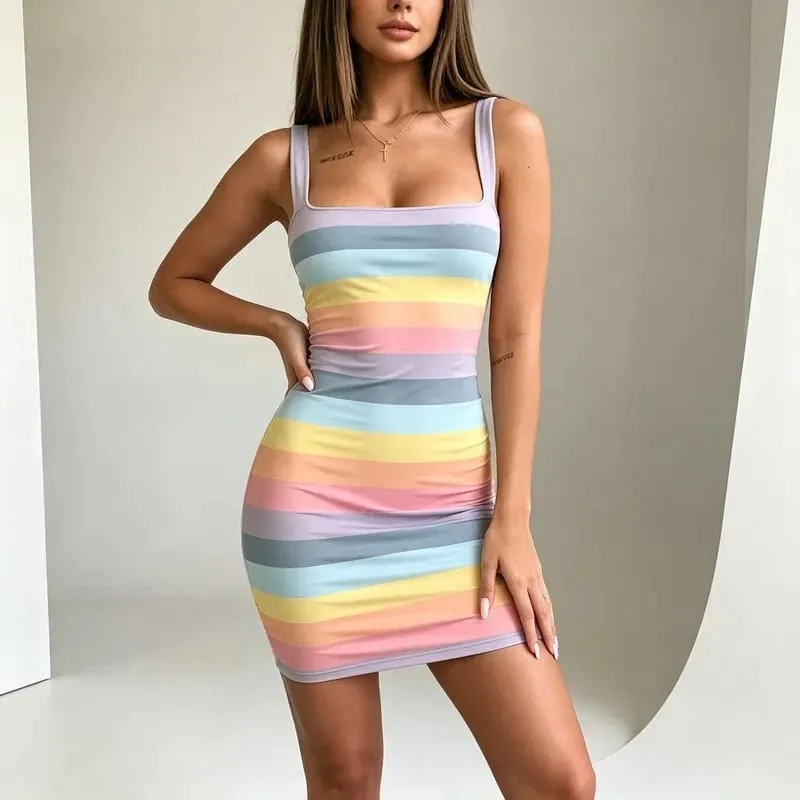2026 New Style Strap Bodycon Skirt Versatile Dress — image 7