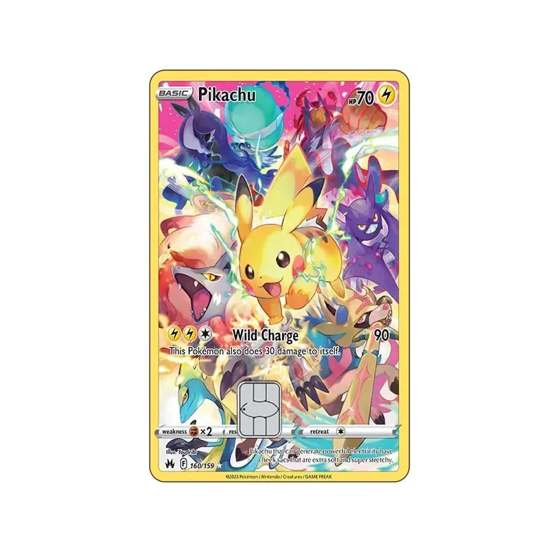 Credit Card Skin Stickers for VISA JCB MasterCard Bank Debit Card and Other IC Magnetic Card Anime Decorate Anti-degaussing — image 12