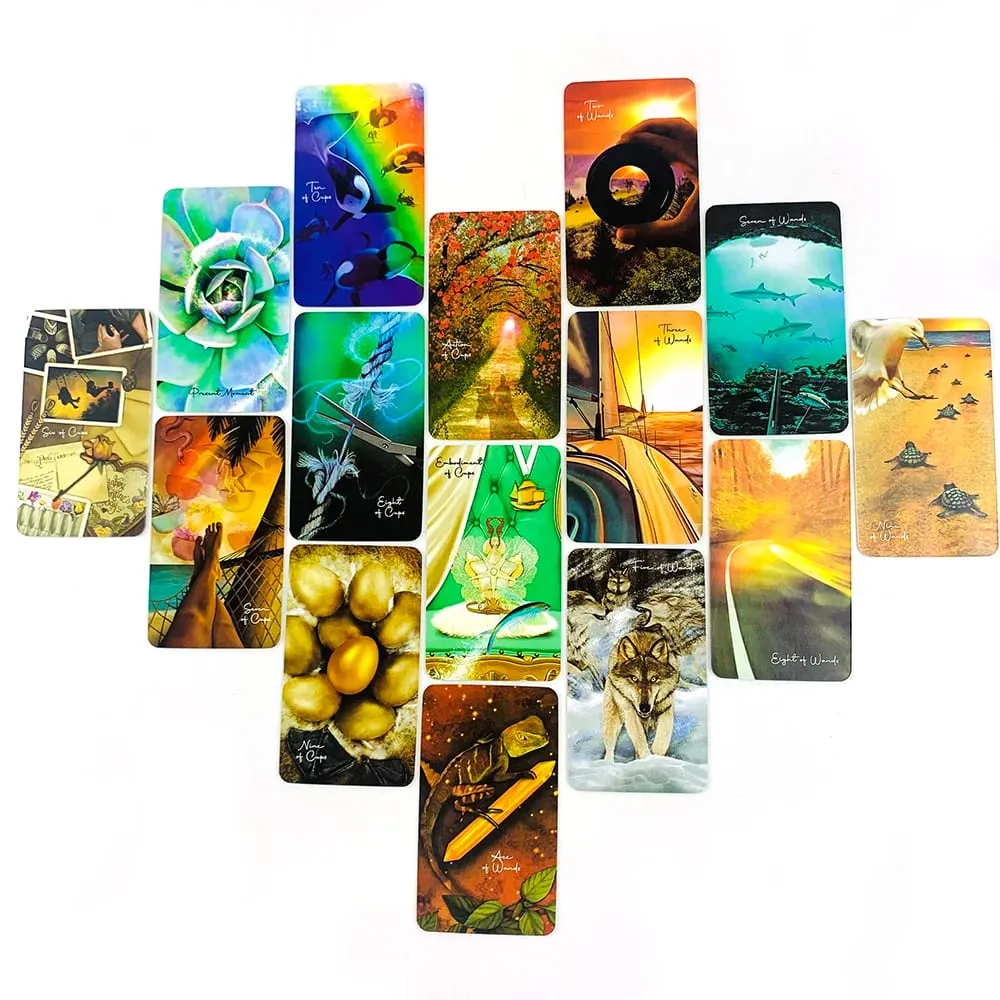 Tarot of Oneness Tarot Cards 84 Cards Mystical Tarot Deck Spiritual Guidance Divination Cards Game for Tarot Practitioner — image 5