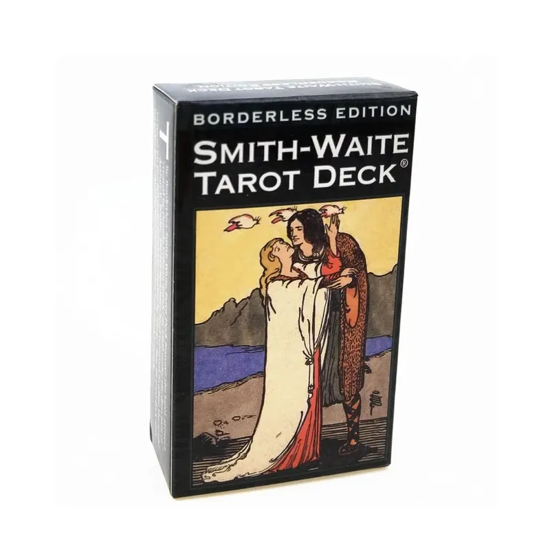 Rider Waite Tarot Card Divination Personal Use Tarot Deckภาษาอังกฤษเต็มรูปแบบภาษาสเปนOracles DeckสำหรับGirl Boardเล่นเกม — image 10