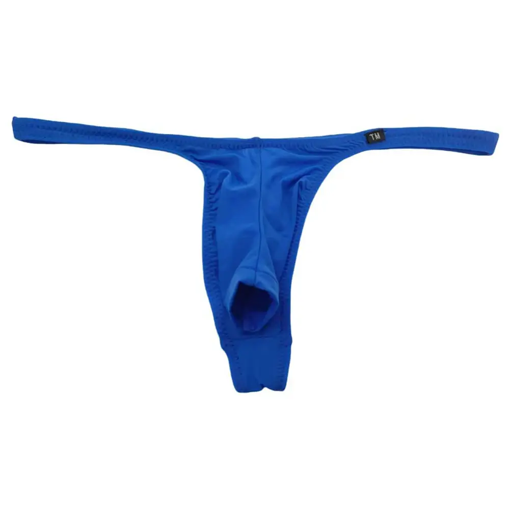 Men Sexy Front Open Pouch Thong G-string T-back Elephant Nose Briefs Underwear — image 10