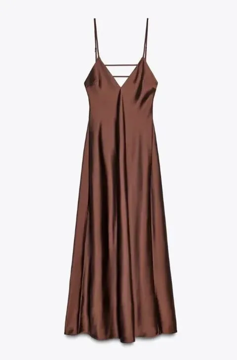 Elegant Solid Ruched Satin Maxi Dress Women One-shoulder Sleeveless Slim Fit Flowy Dresses 2026 Lady Summer Evening Vestidos — image 11