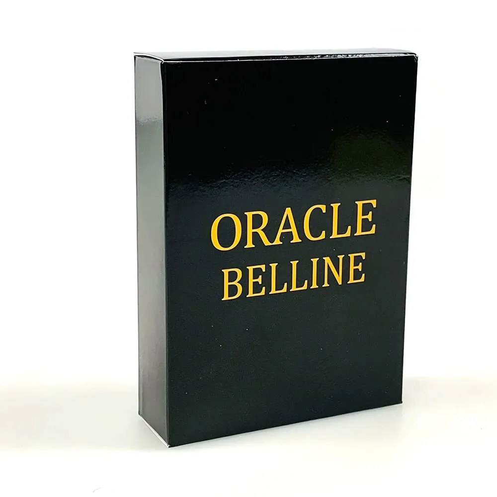 Oracle Belline Cards French Version Fortune Divination Oracle Cards Mysterious Psychic Reading Cards Game for Paper Instruction
