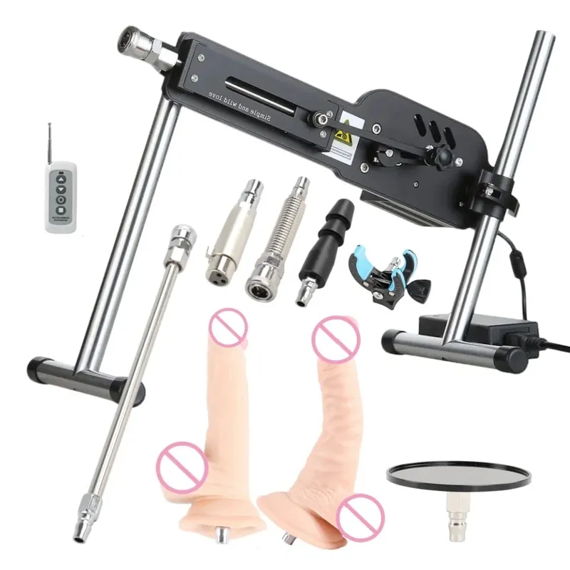 Adult Sex Machines for Couple Masturbating Pumping Gun Adjustable Speed Love Sex Machine for Men with Masturbation Cup