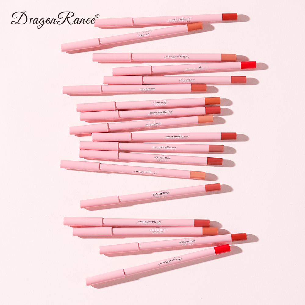 Waterproof Matte Lip Liner in Bean Paste Color Lip Plumping Lipstick Pen Non-Fading Lip Liner Waterproof and Sweat-Proof Long-Lasting Matte Lip Liner One-Second Plump Lip Lipstick Pen — image 5