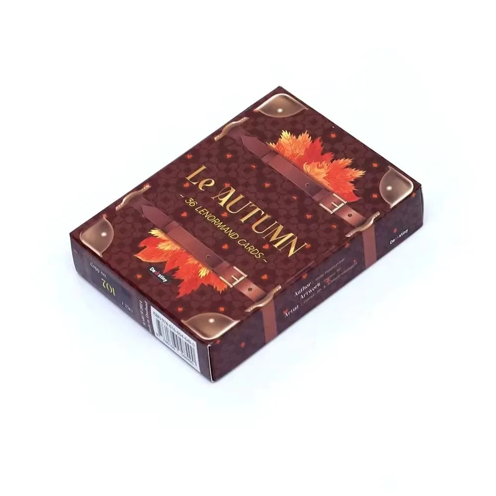 جديد لو الخريف التارو 36 بطاقات Lenormand لوح ظهر المركب لعبة بطاقة التارو مضحك حساسة لوازم الحفلات للعائلة هدية حفلة — image 4