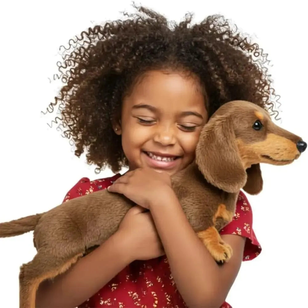 Soft Dog Plush Toy Mimics Natural Movement Simulation Mimic Plush Cute Realistic Stuffed Animals Plush for Emotional Support