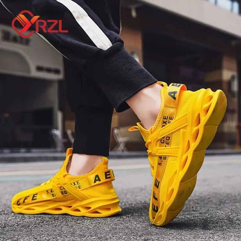 Mens Sneakers Lightweight Comfortable Mesh Breathable Sneakers Men Green Casual Shoes Thick Sole Running Shoes for Men — image 6
