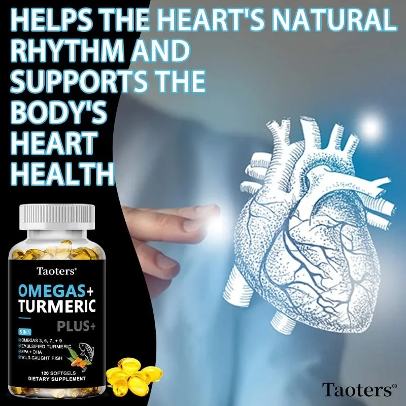Omega 3 Fish Oil Capsules - Support Brain & Cardiovascular & Skin Health Antioxidant & Improve Memory Nervous System Health — image 6