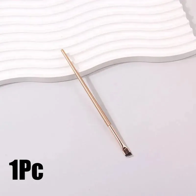 2/5pcs Upgrade Blade Eyeliner Brush Ultra Thin Fine Angle Flat Eyebrow Brush Under The Eyes Place Precise Detail Brush Brush — image 8