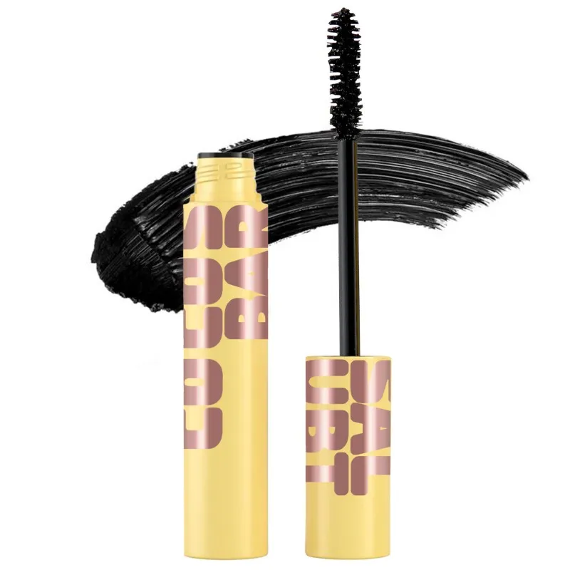 Black waterproof Mascara Lengthening Curling Black Lash Eyelash Extension Beauty Makeup Long-wearing Mascara Silk Fiber Mascara — image 6