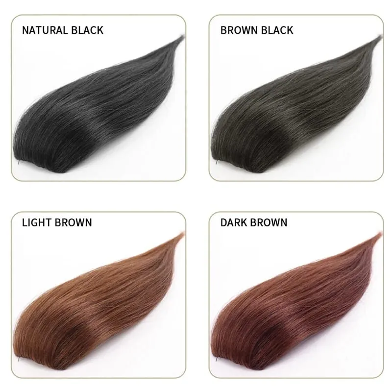 Wig synthetic pad piraso ng buhok 20cm 30cm dalawang card one-piece pad hair root pagtaas dami ng hair extension