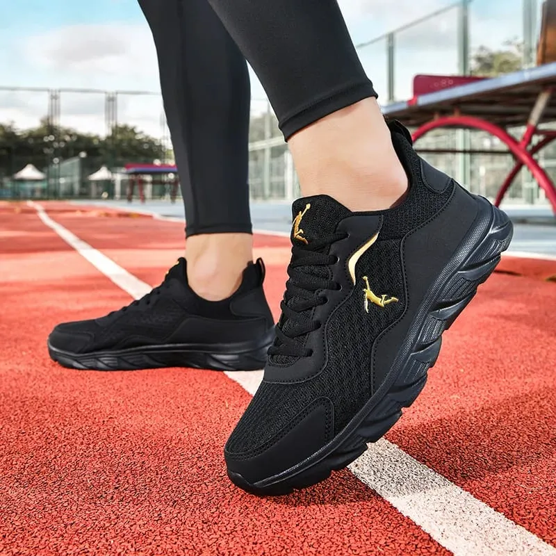 Men Sports Shoes Fashion Lace Up Daily Wear Anti Slip Running Shoes Rebound Cushioning Street Casual Sneakers for Men — image 3