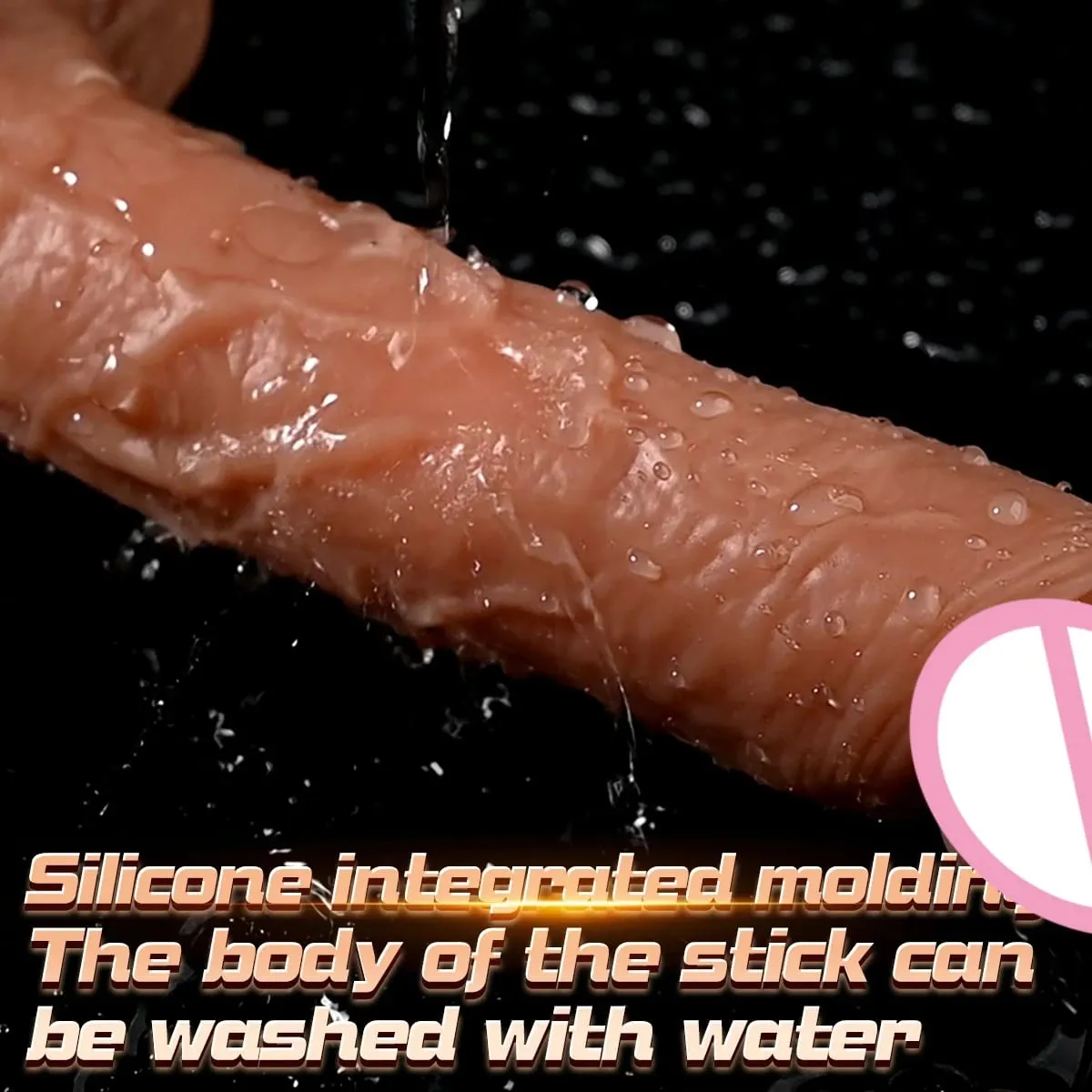 Female Realistic Dildo Soft Silicone Heating Masturbation Vibrator G-spot Vagina Anal Massager Big Dick Sex Toys For Women 18+