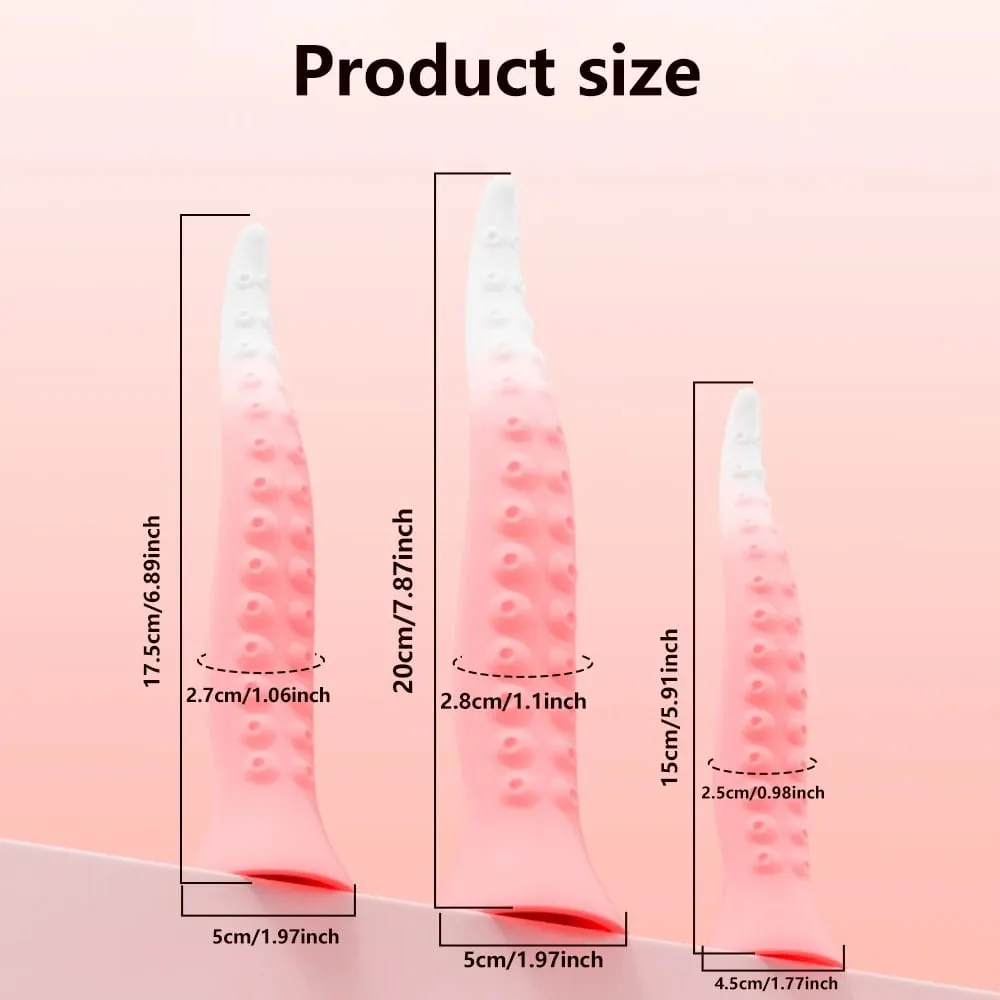 Long Anal Butt Plug Silicone Monster Dildo Penis Anus Vagina Dilator Octopus Tentacle Animal Penis Sex Toys For Women Men Tool — image 6