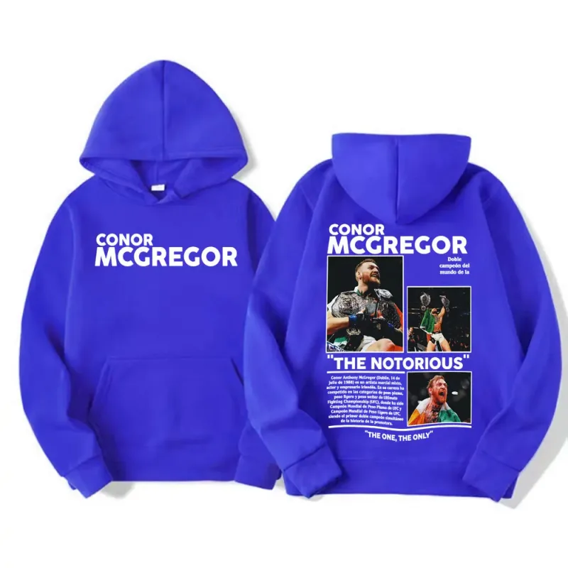 Conor Mcgregor The Notorious Merch Hoodies Men's Clothes Harajuku Cool High Street Sweatshirt Long Sleeve Loose Oversized Hoodie — image 11