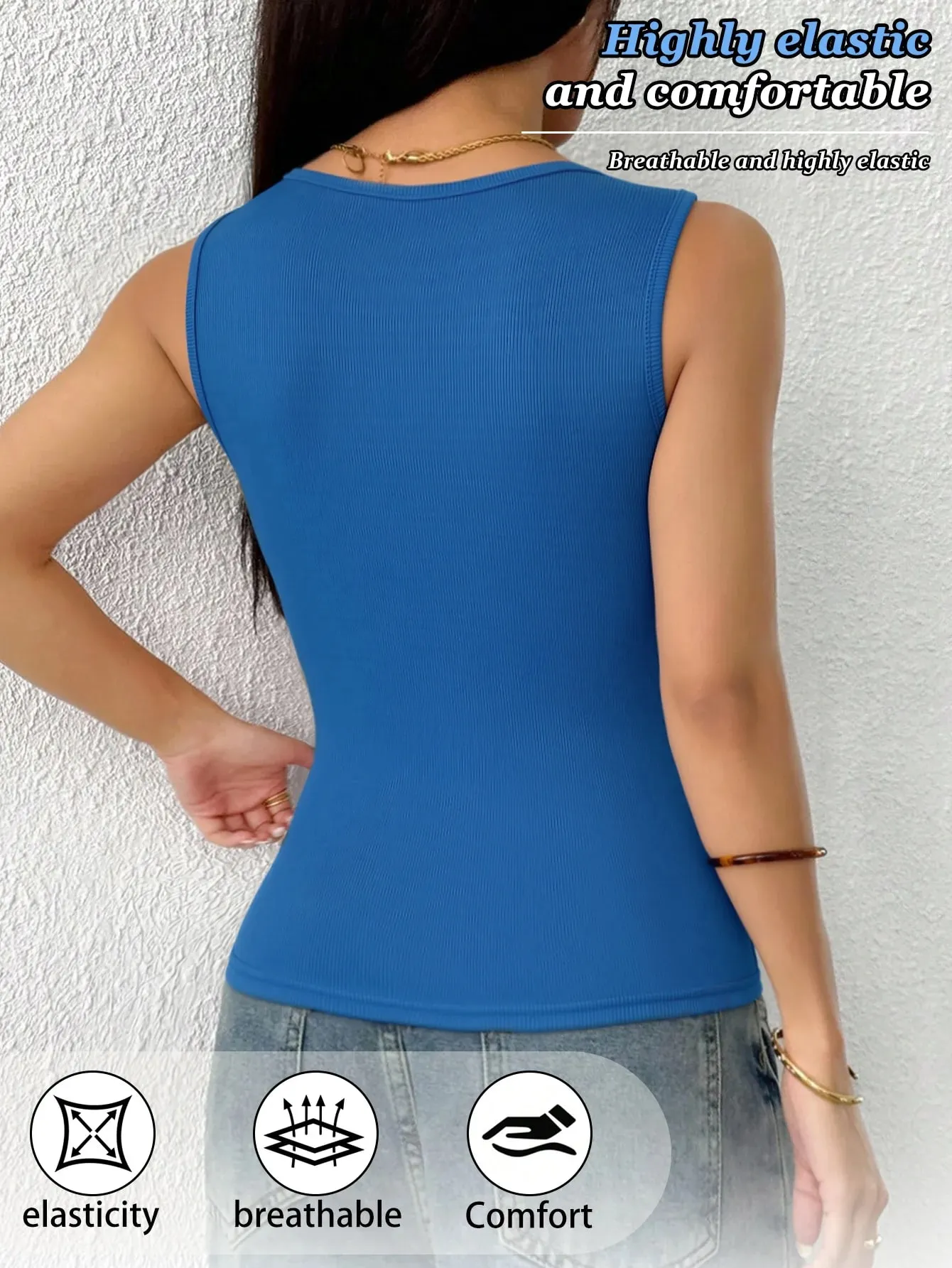 Women's Lace Camisole for Spring & Summer Sleeveless Top to Hide Underarm Bulges Suitable for Inner & Outer Wear All Year Roun