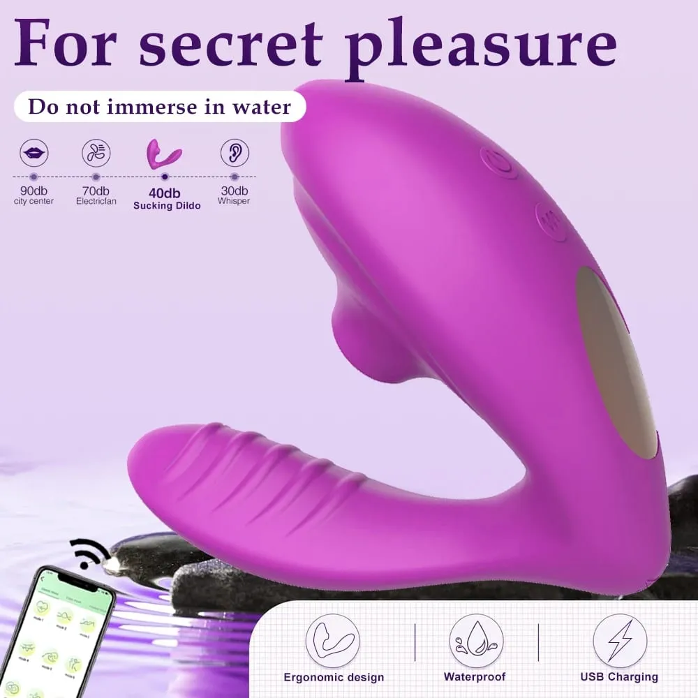 Indulge Clitoral Sucking Vibrator for Clit & G Spot Stimulation Device Clitoris Stimulator Massager Adult Sex Toys for Women — image 2