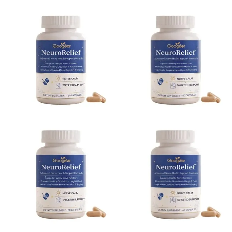 Googeer NeuroRelief Advanced Nerve Health Capsules Daily Support for Nervous System Wellness & Healthy Circulation 60 Capsules — image 10
