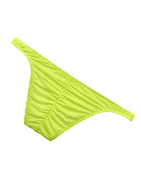 Mens Bikini Briefs Underwear Sexy Man U Pouch Hip Lift Underpants Mesh Breathable Male Mini Panties Ropa Interior Hombre Slips — image 7