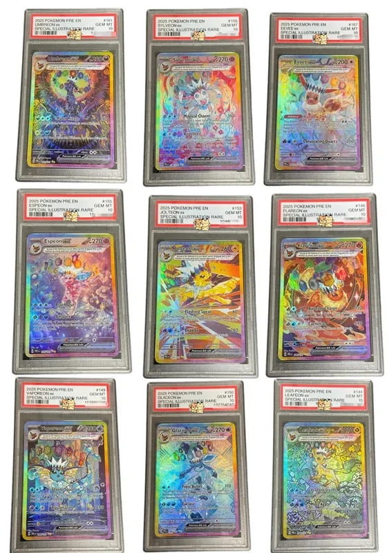 Proxy POKEMON PRE English PRISMATIC EVOLUTIONS #161 UMBREON ex Grade 10 Collection Card Toy — image 18
