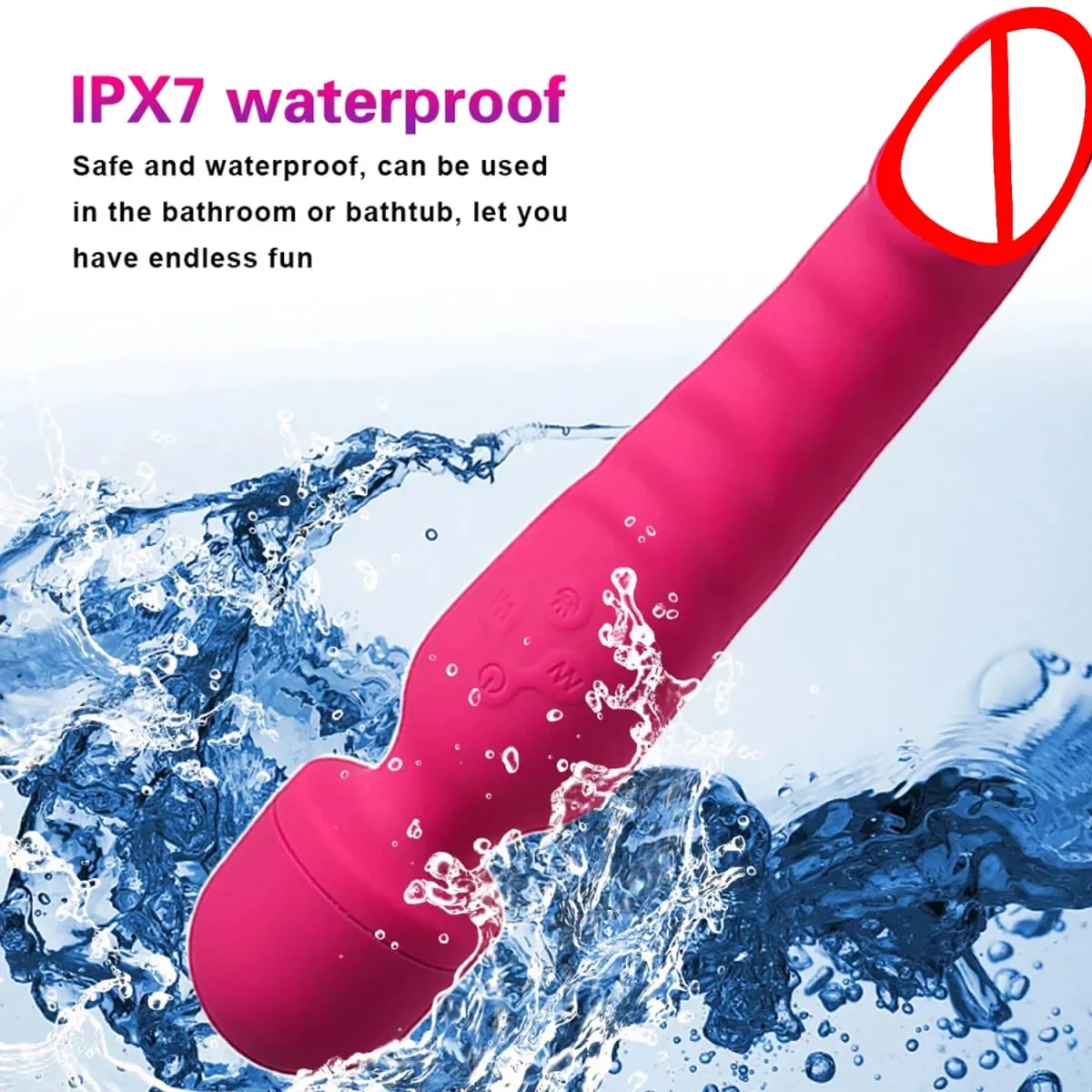 Powerful G Spot Vibrator Female Vagina Clitoral Stimulator AV Magic Wand Massager Dildo Stick Masturbator Adults Sex Toys Erotic