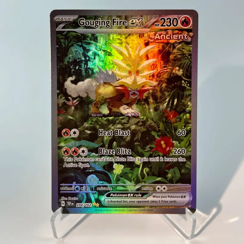 Pokémon 151 PKM Cards PTCG3-D Bulbasaur Squirt Rainbow Gengar ex Holographic Ex GX Rare Collection Battle Toys Gifts for Hobbies — image 34
