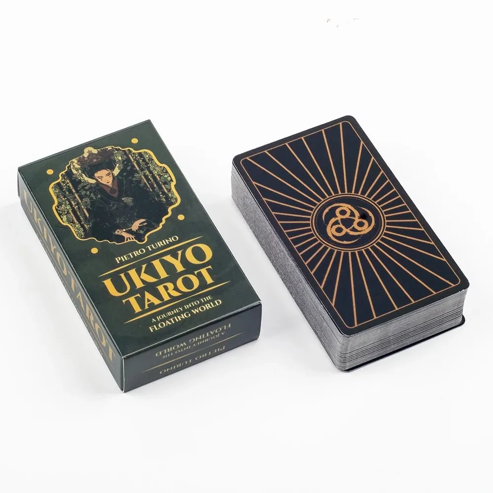 Ukiyo Tarot Cards 78Pcs Leisure Entertainment Divination Deck 10.3*6CM Family Gathering Board Playing Game Cards — image 4