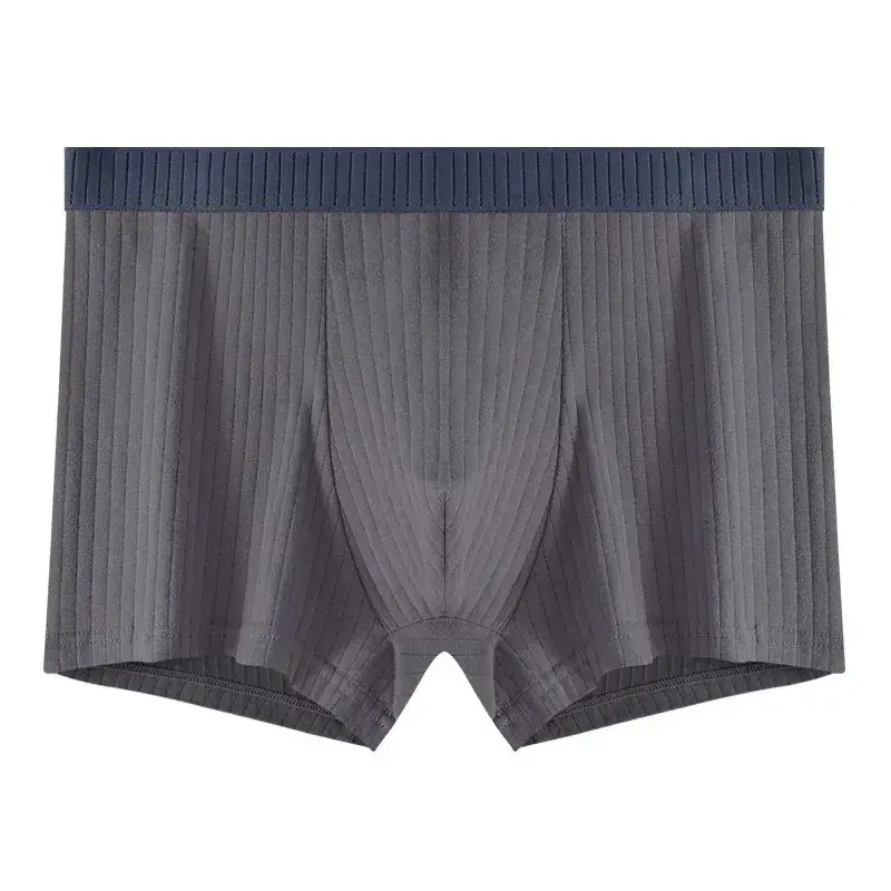 1/4 PCS Men's Underwear Men's Pure Cotton Four Corner Shorts All Cotton Antibacterial Crotch Teenage Boy Flat Angle Underwear