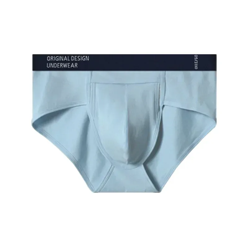 Men's Cotton Briefs High Quality Comfortable Underpants Breathable Soft Underwear Male Large Size U Bulge Pouch Panties Cueca — image 24