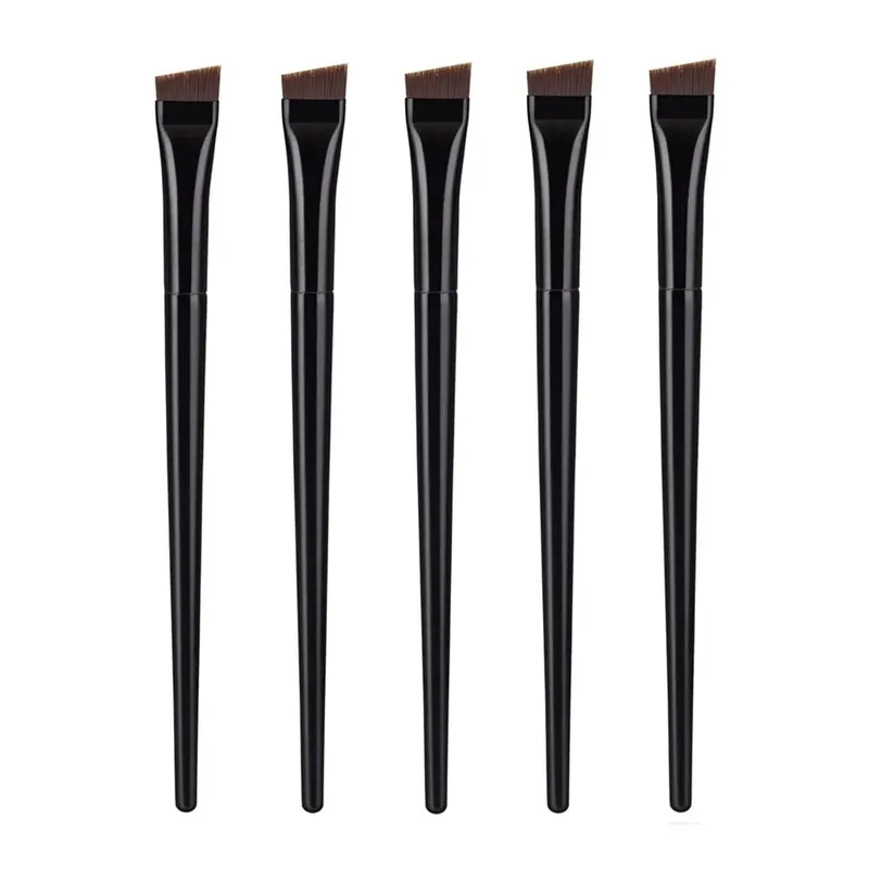 5 Pcs Brow Contour Makeup Brushes Eyebrow Eyeliner Brush Professional Super Thin Angled Liner Eye Brush Make Up Tools — image 1