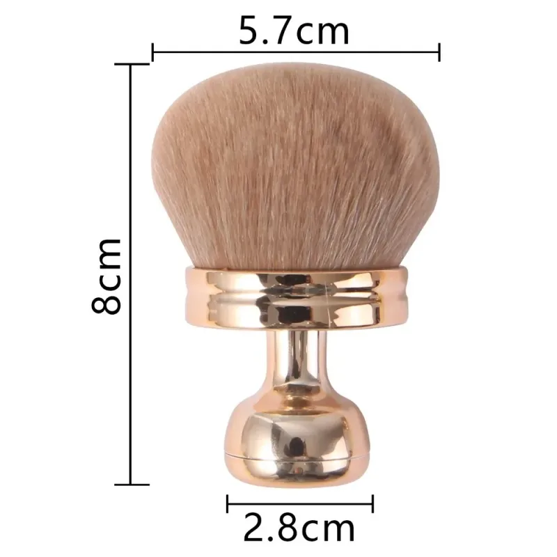 Extra Large Soft Bristles Blend Make Up Brushes Professional Face Foundation Brush Powder Makeup Brushes Cosmetics Accessories — image 8