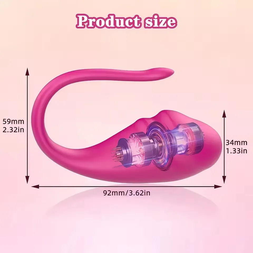 Wireless Women Vagina Panties Egg Vibrator Anal Vibrating Massager Wearable Stimulator G Spot Clit Sex Toys for Women Couples — image 6