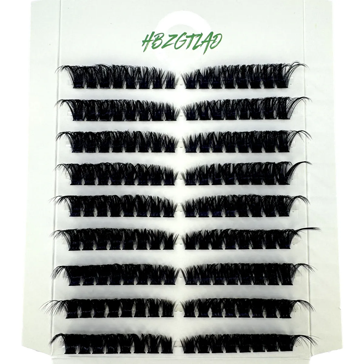 9-row fluffy curly eyelash bundle extension line 60D/80D left/right cat eye eyelash extension line can be reused — image 6