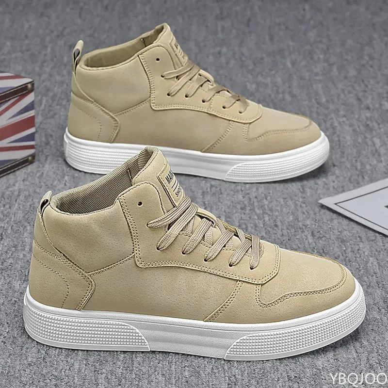 Spring summer new minimalist men's platform shoes fashionable versatile men's sneakers casual comfortable sports shoes — image 3