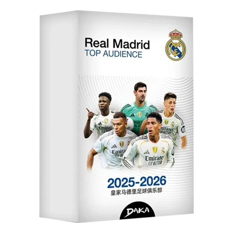 Genuine Daka 2025-26 Real Madrid Barcelona Top Audience Series 2 Collection Card Messi Mbappe Yamal Football Star Player Card — image 6