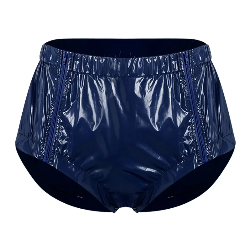 Men Waterproof Diaper Cover Elderly Bedridden Leak-proof Incontinence Briefs Tear-away Washable Adaptive Underwear Swimwear