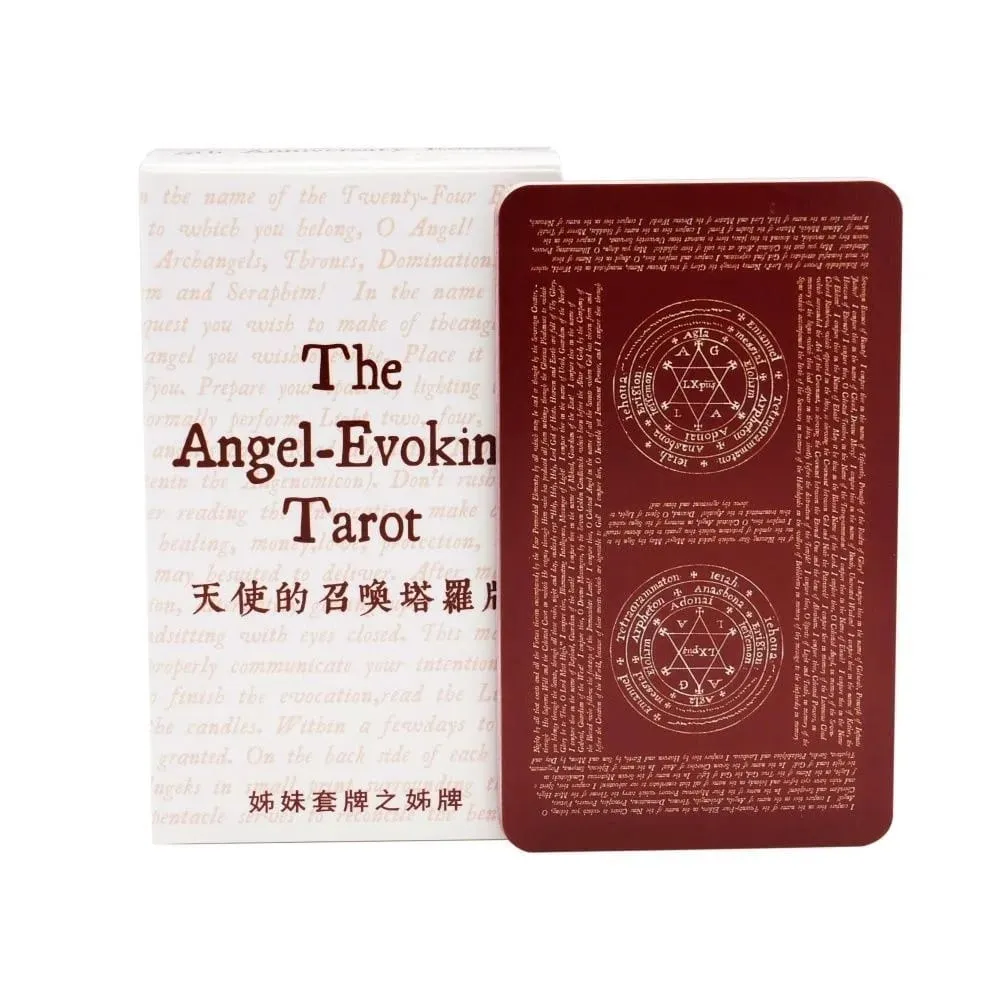 72 Kabbalistic Angels Oracle Angel-Evoking Tarot Deck - 78 Divine Guidance Cards with Angelic Sigils & Names 10.3*6cm — image 2