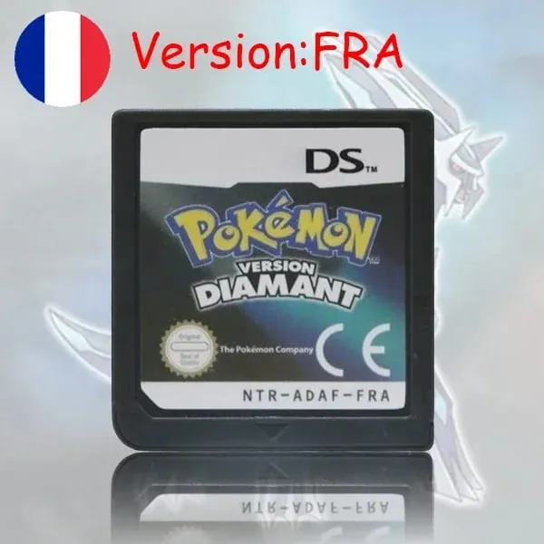 Pokemon Series DS Game Cartridge Diamond Platinum Pearl HeartGold SoulSilver Black White Multilingual for NDS/2DS — image 15