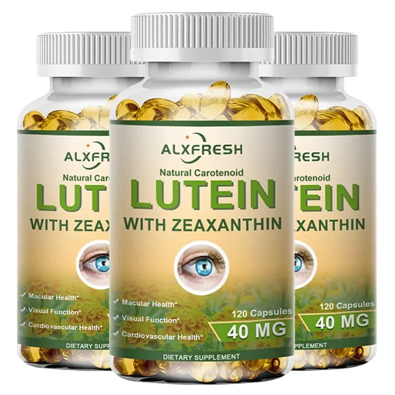 Lutein and Zeaxanthin Eye Supplements for Retina Eye Vision Vitamins Capsules - Student Adults Seniors — image 8