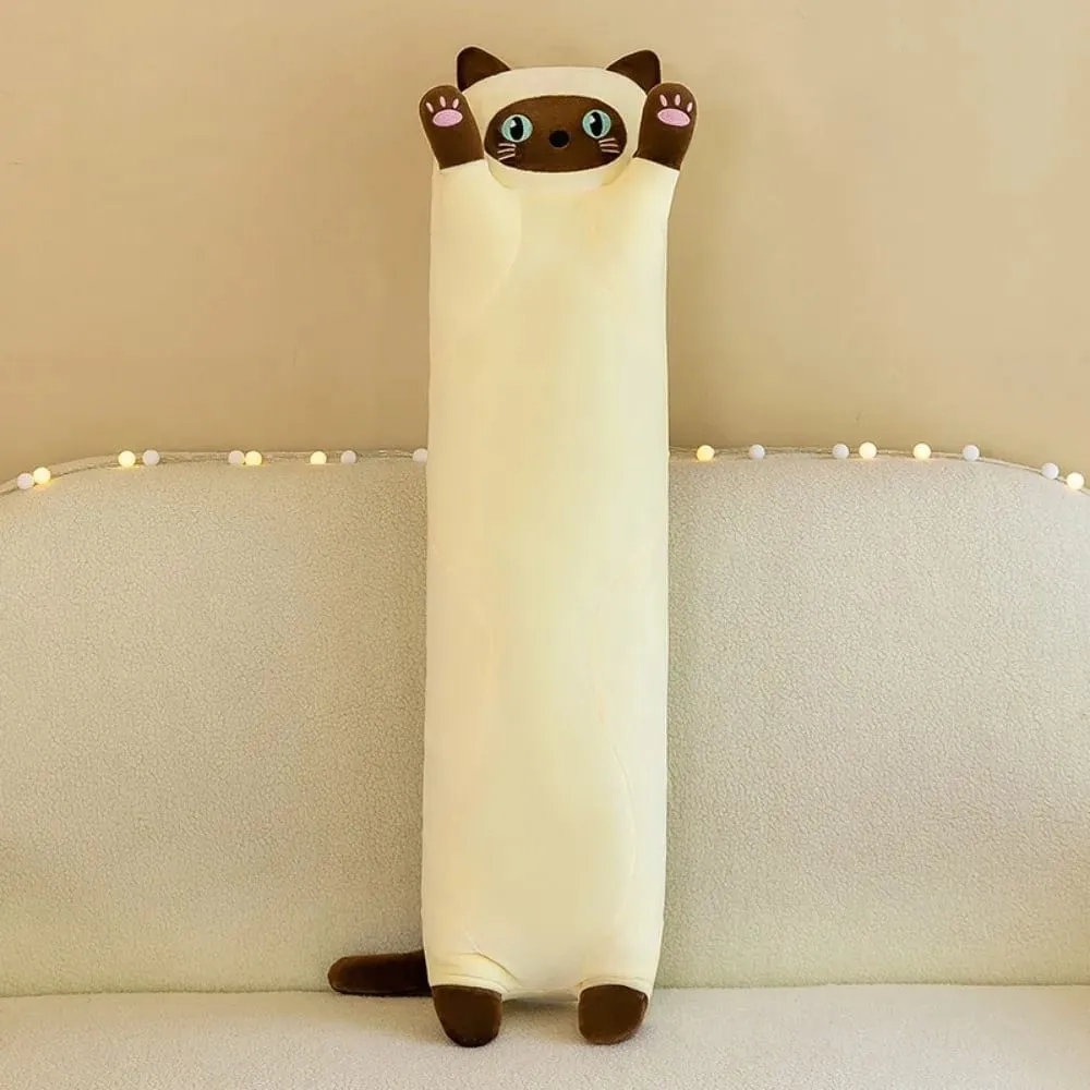 Cute 50/70cm Cat Plush Toy Squishy Soft Sleeping Throw Pillow Creative Lovely Stuffed Animal Birthday Gifts — image 8