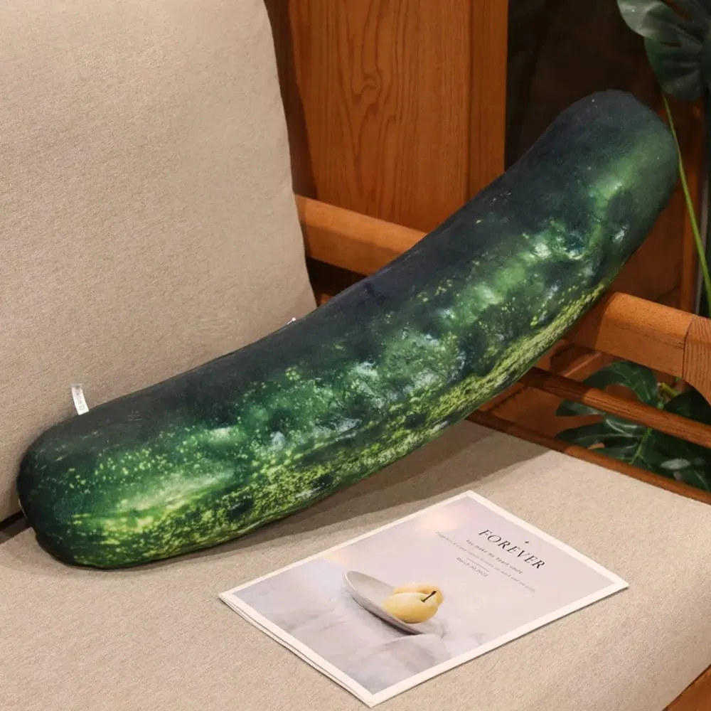 Kawaii Soft Vegetable Pillow Realistic Details Simulation Vegetable Stuffed Creative Accent Cozy Veggie Cozy Home — image 13