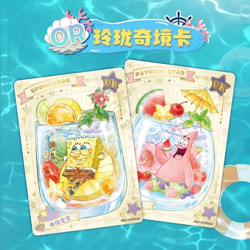 SpongeBob SquarePants Series Card Patrick Star Happy Hour Collection Card Animation Peripheral Holiday Gift — image 4