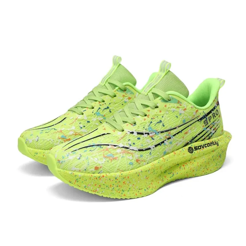 Marathon Men Running Shoes Breathable Lightweight Comfortable Casual Shoes Men Wear-resistant Low-top Comfort Sports Men Running — image 8