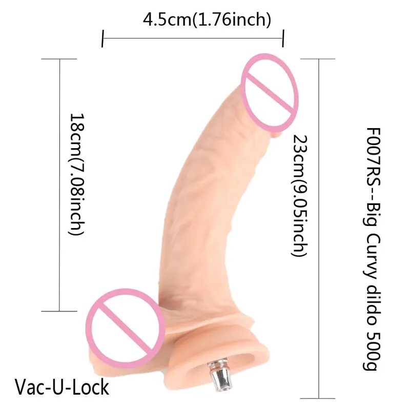 38 Noiseless Premium Sex Machine Attachments VAC-U-Lock Dildo Attraction Cup Female Sex Machine Sex Products