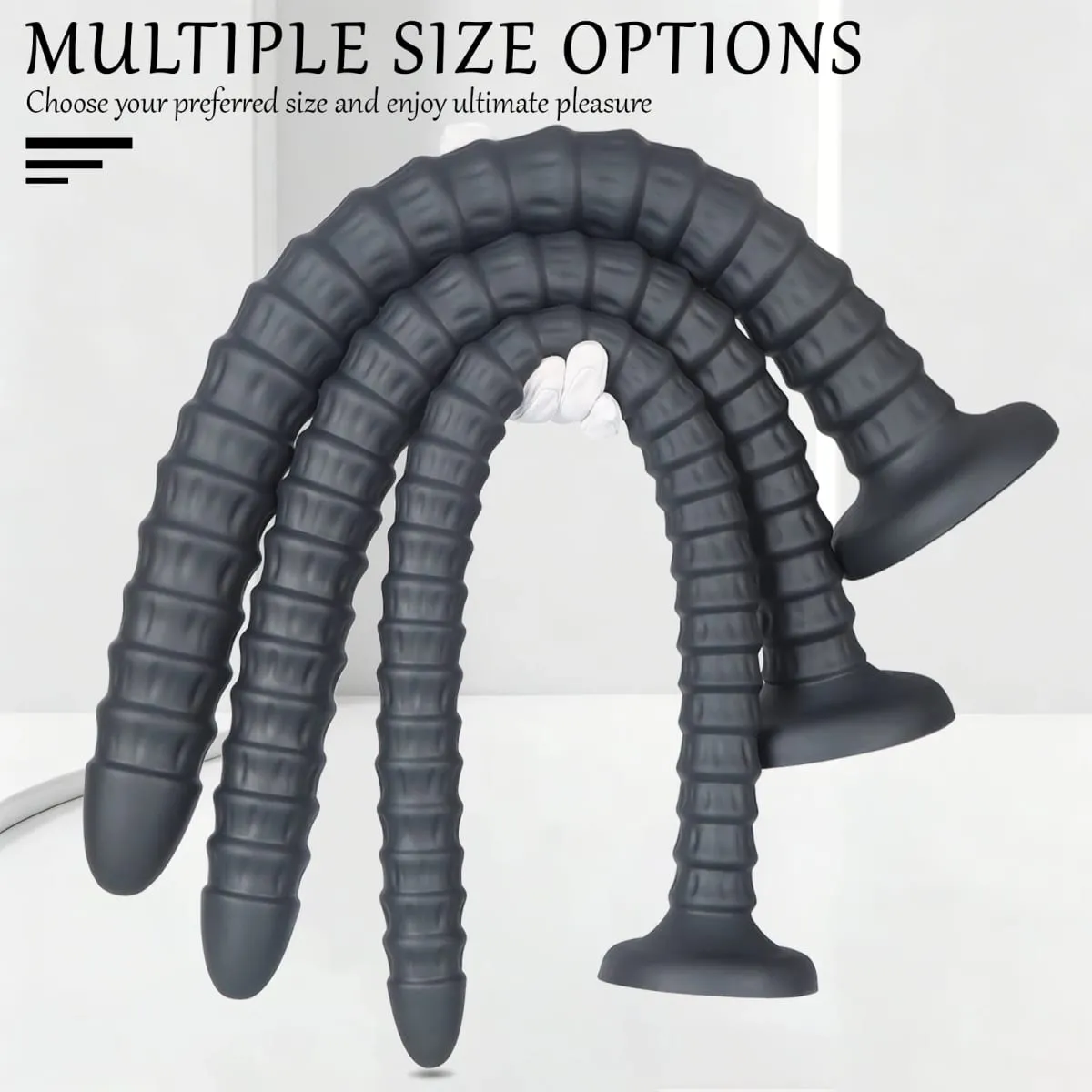 Silicone Soft Big Long Butt Plug Huge Long Anal Plug Dilator Prostate Massager Sex Toy Huge Anal Butt Training For Women Men Gay — image 6