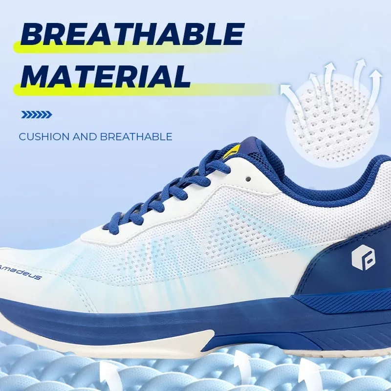 FitVille Men's Wide Width 2E Professional Tennis Training Shoes Breathable Lightweight Non-Slip Sports Sneakers Equipped with Arch Support for All Day Wear — image 6