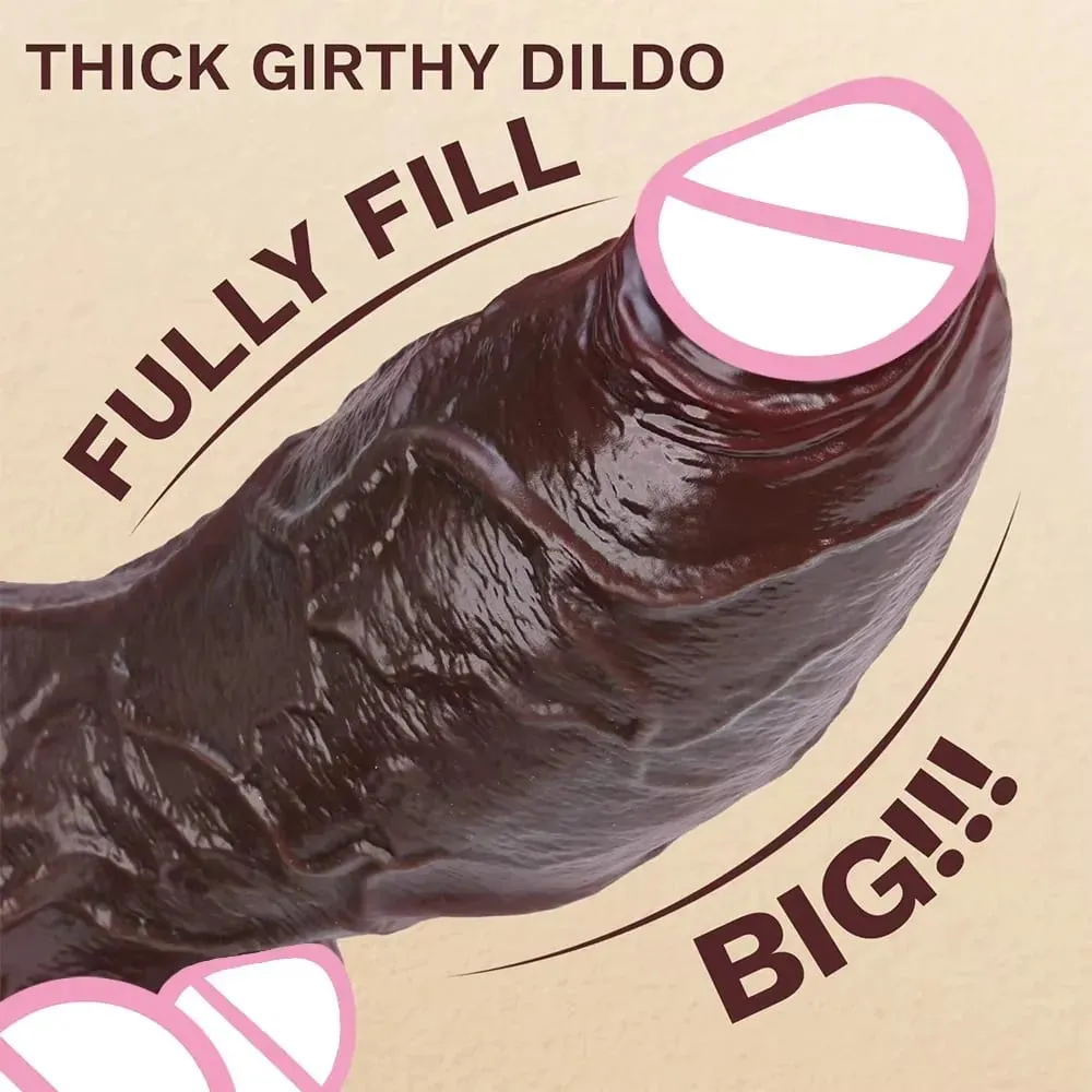 Huge Realistic Dildo fantasy long Penis Big Dick Suction Cup Dildos For Women Giant XXL anal Dildo Sex Toys For Women Men Gay — image 3