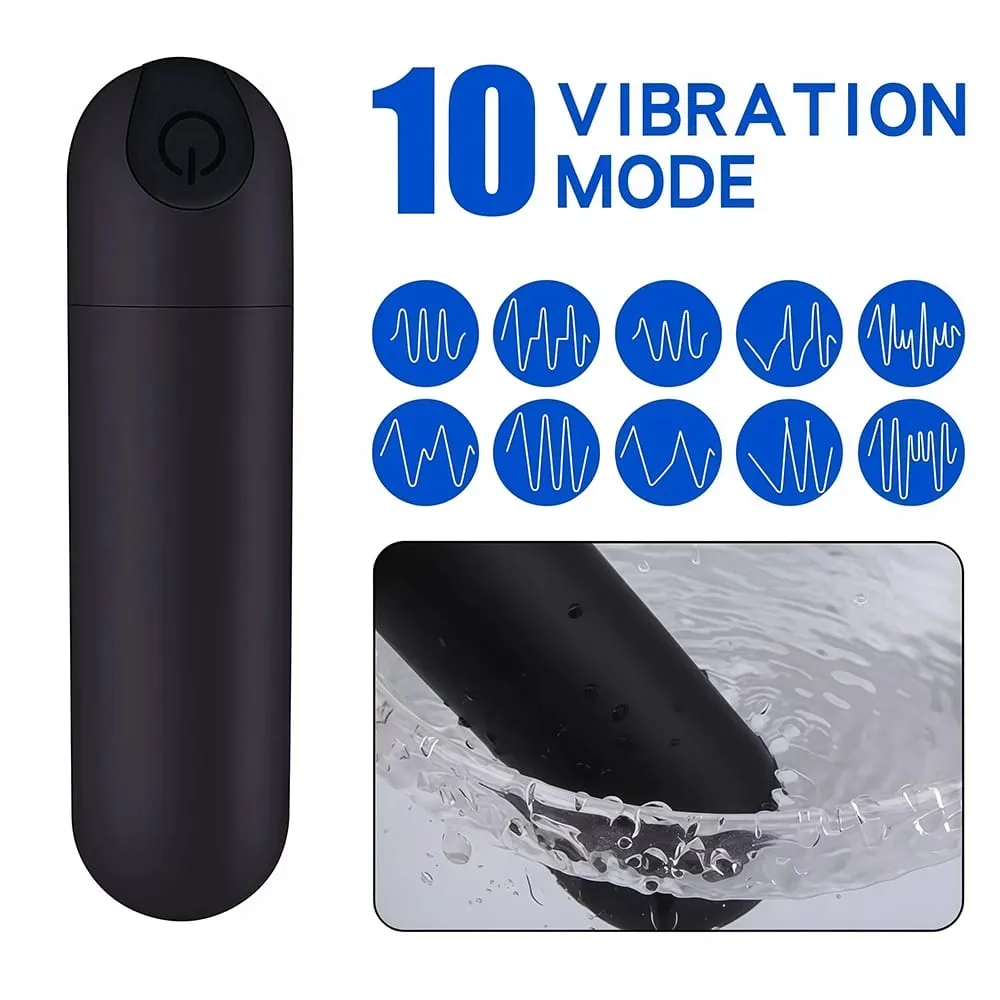 Powerful Mini Bullet Vibrator for Women G Spot Masturbation Clitoral Stimulator Vaginal Massager Erotic Sex Toys for Adult — image 2